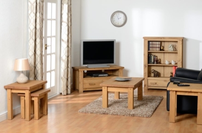 Image: 7219 - Tortilla 1 Drawer Flat Screen Tv Unit